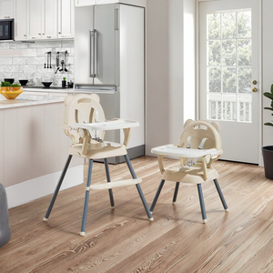 Sedia da pranzo per bambini con cintura di sicurezza regolabile pieghevole sedia per mangiare bambino alimentazione alta Chairfor bambini - Product Image 1