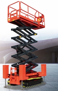 חם למכירה 10m הרמת גובה עצמי מונע הידראולי מלא חשמלי מכונת הרמת שולחן - Product Image 6