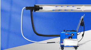 معدات تنظيف مجاري التكييف من شركة أنخوي كوايتونغ، جهاز شفط الغبار الاحترافي مع فرشاة دوارة - Product Image 3