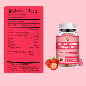 Premium Vitamins Collagen Gummies Fórmula de belleza para blanquear la piel y aumentar el brillo de la piel Reduce las arrugas - Product Image 2