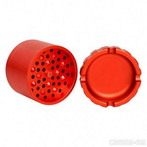 New Design Aluminium <b>Grinder</b> Metal Ashtray 2 In1 <b>Herb</b> <b>Grinder</b> Smoking Tools Storage - Product Image 5
