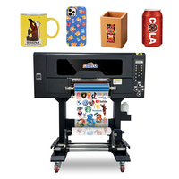 Imprimante Dtf UV 30cm de haute qualité laminage automatique rouleau UV à rouleau imprimante 12in tasse Logo motif imprimante d'étiquettes en cristal UV