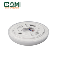 Panneau de plafond moderne IP65 20W 30W étanche à l'humidité cour villa couloir balcon