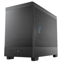 Caja de ordenador de escritorio Panel de malla de hierro Panel lateral Torre central MATX mini Gaming Computer Case PC Soporta caja de PC refrigerada por agua
