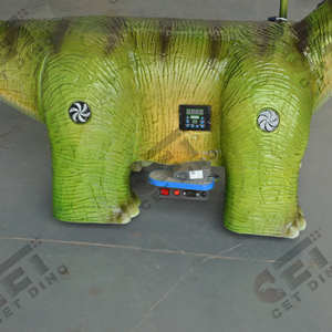 Dinosaure fait à la main équitation voiture contrô<span class=keywords><strong>le</strong></span> Animatronic réaliste <span class=keywords><strong>Dino</strong></span> tour pour <span class=keywords><strong>le</strong></span> plaisir - Product Image 4