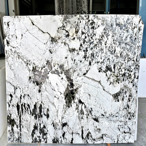 Grande dalle de granit Galaxy blanc et noir de haute qualité, panneau de pierre poli pour plan de travail de cuisine, design moderne, surface durable - Product Image 3