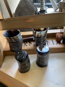 Handcrafted High Quality <b>Japanese</b> Style Wooden <b>Mugs</b> With Smooth Polished Finish For Home Bar Setup At wholesale Price - Product Image 3