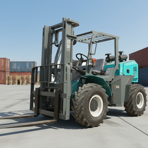 รถยกดีเซลใหม่ ปี 2025 ขับเคลื่อน 4 ล้อ ยางตัน เสา 3 ระดับ ใช้งานแบบนั่งขับ ใช้สำหรับงานนอกถนน - Product Image 5