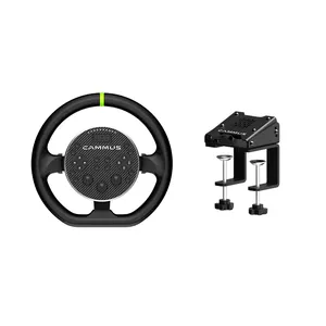 Volant PC, Rotation USB à 180 Degrés 4 En 1 PC Racing Wheel Plug