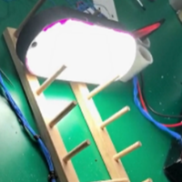 Module LED linéaire en aluminium étanche Demo 230V 20W 60 LED 6800K DOB, carte de circuit imprimé, efficacité 116,15 Lm/W pour environnements humides