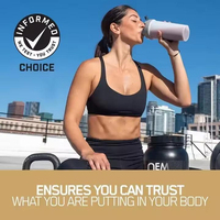 Poudre de protéines de lactosérum à saveur personnalisée, marque privée OEM, pour la nutrition sportive, complément pré-entraînement pour la prise de masse musculaire et la remise en forme