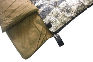 Sac de couchage double camouflage portable et chaud imperméable pour adulte avec oreiller pour le camping et les voyages en plein air - Product Image 6