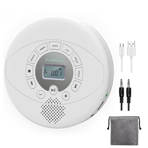 Lecteur CD portable à vitesse réglable personnalisé en usine avec fonction de répétition A-B pour l'apprentissage et l'éducation des étudiants en anglais - Product Image 5
