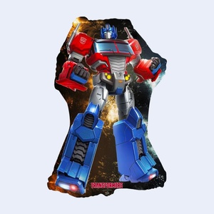Ballon en feuille métallique Transformers Optimus Prime 76x53cm, décoration de fête pour enfants, lot de 2 - Product Image 1