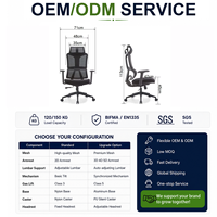 Chaise de bureau ergonomique haut de gamme avec base chromée 350 et roulettes silencieuses, chaise de direction pour bureau