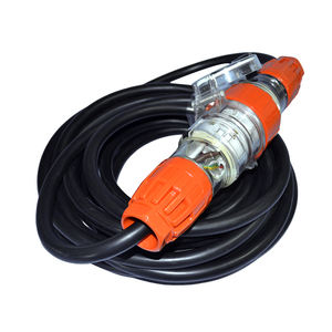 أستراليا سا معيار أسود أحمر تمديد الرصاص في الهواء الطلق مع قابس ومقبس سلك الطاقة للاستخدام في الهواء الطلق - Product Image 4