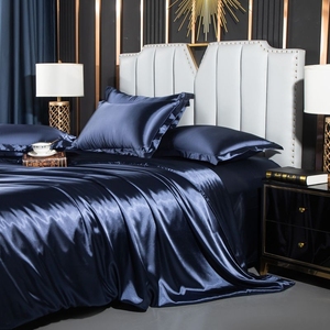 Luxe Offre Spéciale 19 22 momme mûrier <span class=keywords><strong>soie</strong></span> <span class=keywords><strong>taie</strong></span> <span class=keywords><strong>d</strong></span>'<span class=keywords><strong>oreiller</strong></span> ensembles de literie ensembles de draps <span class=keywords><strong>soie</strong></span> housse de couette ensemble pour la maison - Product Image 3