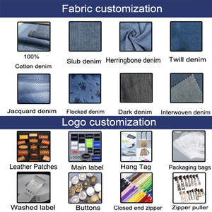 <span class=keywords><strong>Jeans</strong></span> Larghi a Gamba Dritta da <span class=keywords><strong>Uomo</strong></span> all'Ingrosso, <span class=keywords><strong>Jeans</strong></span> in Denim a Vestibilità Comoda Regolare Stile Y2K Casual con Orlo a Taglio Vivo - Product Image 3