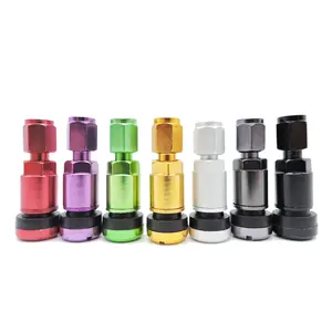 Vanne à pneu sans chambre à air, livraison gratuite, couleur aluminium chromé <span class=keywords><strong>TPMS</strong></span> tr525 - Product Image 1