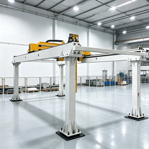 Manipulador de pórtico compacto, robot inteligente de estructura de celosía para transferencia de materiales sin operador en talleres con espacio limitado - Product Image 6
