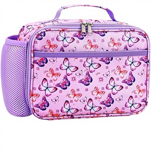 Sac à déjeuner isotherme pour enfants OEM, en polyester, réutilisable, étanche, lavable, pour garçons et filles, école et garderie - Product Image 1