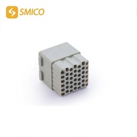 Connecteur modulaire femelle robuste 36 broches 10A de remplacement H2MDD-042-FC 09140363102