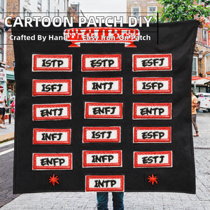 แผ่นผ้าปักลายตัวอักษรภาษาอังกฤษขนาดเล็กงานแฮนด์เมดดีไซน์ใหม่กรงเล็บการ์ตูนสำหรับกระเป๋าและหมวกของตกแต่งแบบ DIY ทำจากสักหลาด - Product Image 2