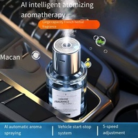 Diffuseur d'arômes pour voiture, parfum léger longue durée, humidificateur de parfum en spray portable, intelligent et automatique