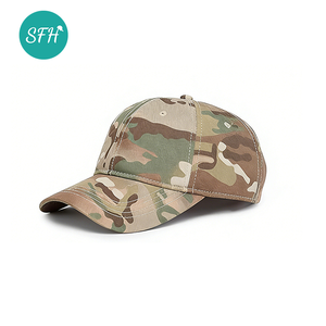 <span class=keywords><strong>หมวก</strong></span>แก๊ปผ้าฝ้ายลายพรางแบบปรับได้ด้วยเวลโคร สไตล์วินเทจ สำหรับกีฬากลางแจ้ง (OEM) - Product Image 1