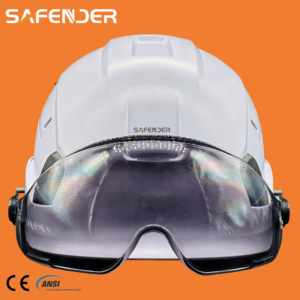 ABS 인증 유리 섬유 하드 모자 구조 헬멧 고글 EN397 실내 야외 등산 승마 건설 산업에 대한 준수 - Product Image 4
