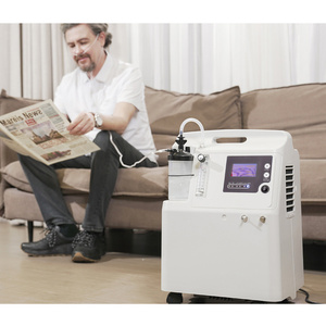 IN-5AW Concentrateur d'oxygène portable de qualité pour la thérapie respiratoire à domicile, facile à utiliser en déplacement, pour les soins de santé respiratoire POC - Product Image 5