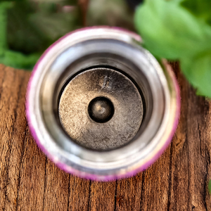 Yurtrain Hoogwaardig 300Ml Puur Titanium Dubbellaags Bpa Gratis Draagbare Vacuümfles 24 Uur Isolatie Ijsbloem Ambachtelijke Reisbeker - Product Image 3