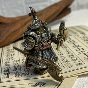 ビンテージ中世兵士置物兵士立っている置物ホーム装飾ノベルティ装甲像 - Product Image 1