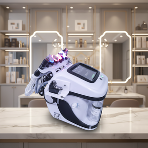 Appareil de microdermabrasion à prix de gros pour nettoyage facial en profondeur, machine à eau pour soins du visage, équipement de traitement facial à l'oxygène - Product Image 1