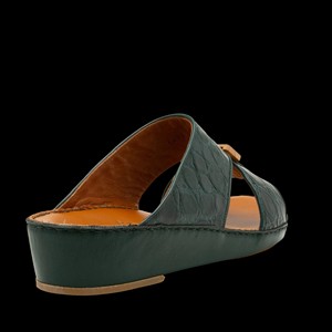 Arabic Sandals Men Custom Factory Handmade Premium Exotic Leather slippers <b>Shoes</b> for Men Eid 2026 Daily Wear Gatherings - Product Image 2