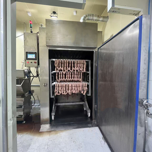 <span class=keywords><strong>Four</strong></span> à fumage commercial Aimeida en acier inoxydable 220V/380V, écoénergétique, prix compétitifs, pour poisson-chat, saucisses, bacon, dinde - Product Image 2