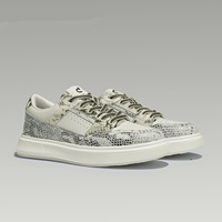 Chaussures montantes pour hommes avec logo personnalisé pour le printemps/automne, chaussures décontractées rétro antidérapantes, chaussures de marche à lacets, chaussures originales de luxe pour l'été