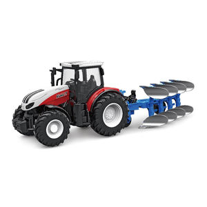 Jouet de voiture agricole en plastique 2.4GHZ 1/24 6 canaux modèle RC <span class=keywords><strong>tracteur</strong></span> <span class=keywords><strong>John</strong></span> & Deered avec charrue de renversement - Product Image 1