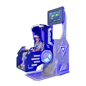 Một người chơi 360 độ Quay VR mô phỏng chuyến bay 720 con lắc lớn tàu lượn siêu tốc 9D ghế máy kim loại thực tế ảo - Product Image 1