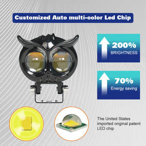 <span class=keywords><strong>Prix</strong></span> d'usine Projecteur d'éclairage avant de <span class=keywords><strong>moto</strong></span> Phare à LED à trois yeux et feux de croisement pour <span class=keywords><strong>moto</strong></span> - Product Image 3