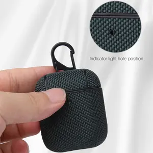 Étui pour écouteurs pour Airpods 2 1 3 housse écouteurs manchon pour Apple Airpods <span class=keywords><strong>Pro</strong></span> 2 3 1 étui de Protection coque toile Capa avec crochet - Product Image 3