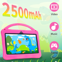 Tablette éducative pour enfants 7 pouces IPS avec Wi-Fi, Android 10, 2 Go de RAM, 32 Go de ROM, contrôle parental et logiciel IWawa préinstallé