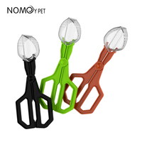 Nouveau Design Reptile Accessoires Divers Plastique Reptile Boîte Nettoyage Alimentation Outils Ciseaux Insecte Clip avec Évents