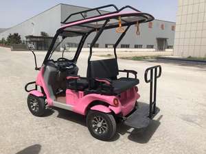 顺茶CE认可4座大功率越野电动高尔夫球车游览车停车场景区使用 - Product Image 2