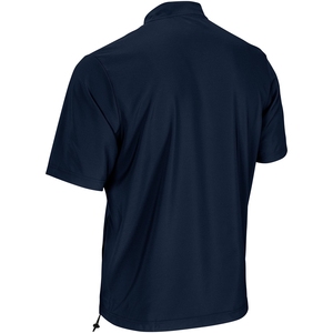 Short Sleeves 1/4 Zip Cage Jackets with Pockets Woven Men's Warm-up Jackets Batting Jackets Stretch Drawcord for <strong>Baseball</strong> - Product Image 3