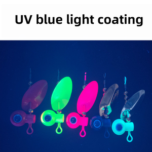 Micro leurre ultra-léger SNEDA avec crochet unique lame de mite lente pour truite panfish brochet leurres de pêche - Product Image 2