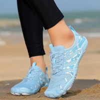 Chaussures aquatiques multifonctionnelles à cinq orteils pour couple, séchage rapide, antidérapantes, pour natation, yoga et fitness en extérieur
