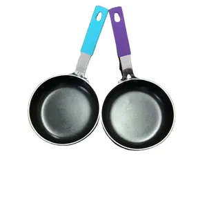 Factory Price Mini Frying Pan Aluminum Cookware Sets Stove Pcs Color Cooking Handle Eco