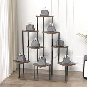 Support pour plantes en pot, <span class=keywords><strong>étagère</strong></span> haute pour plantes d'intérieur, supports à fleurs, <span class=keywords><strong>étagère</strong></span> pour plantes pour jardin, balcon, salon - Product Image 6