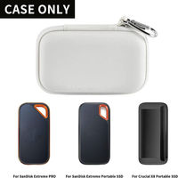 Чехол EVA для T7 Touch/ T7 Portable SSD - 1 ТБ, 2 ТБ, 500 ГБ USB 3,2 внешний твердотельный накопитель. Жесткий переносной дорожный ящик